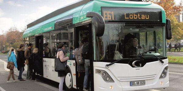 Fast Charging Electric Bus In Testing