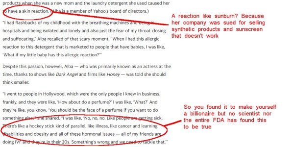 Fact Checking Jessica Alba's New Honest Corporate Claims