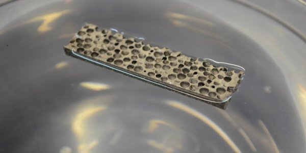 Metal Composite So Light It Floats On Water