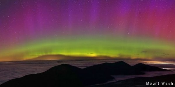 Tonight the Northern Lights may be visible possibly as far south as Maryland.