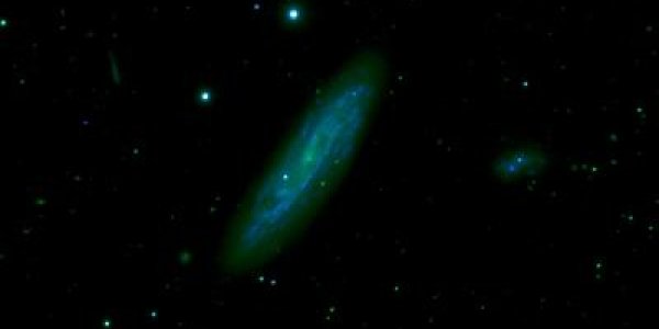NGC 2770 Is First "Binocular" Light Image Of Arizona's Large Binocular Telescope