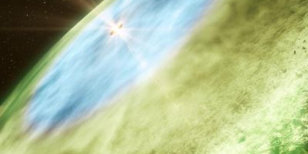 Snow Line In An Infant Solar System