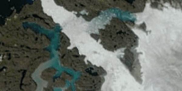 Jakobshavn Glacier Second Calving ?