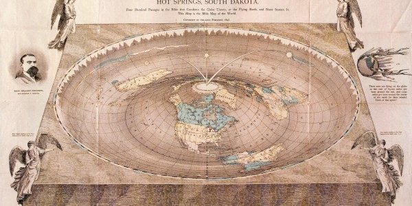 Orlando Ferguson: Flat Earth Believer's Last Remaining Map Goes To The Library Of Congress