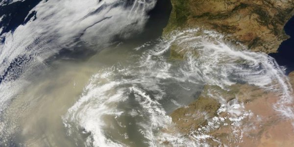 Sahara Dust Cools The Iberian Peninsula