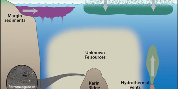 Study Finds Deep Ocean Is Source Of Dissolved Iron In Central Pacific