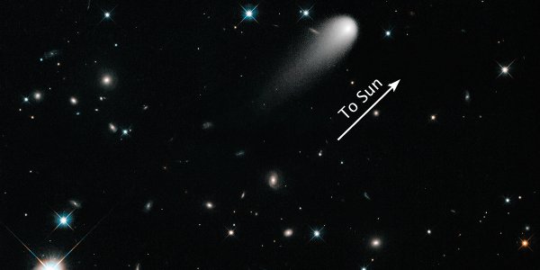 Comet ISON: A Tadpole Swimming In A Celestial Sea