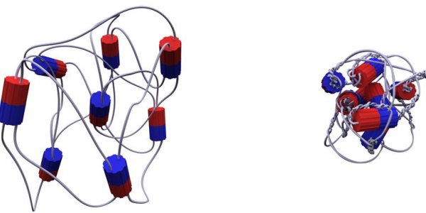 A Contractile Gel That Stores Light Energy
