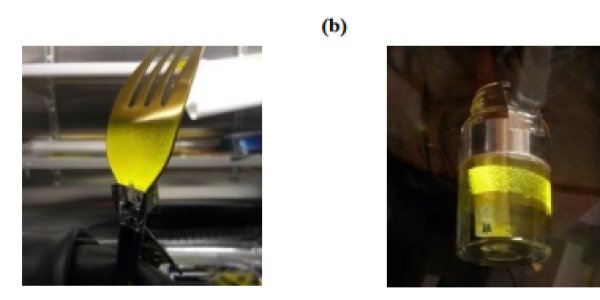 Light-Emitting Fork Created Using Spray-On Technology