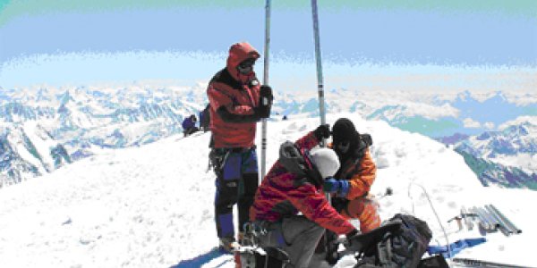 Permanent ice fields are resisting global warming