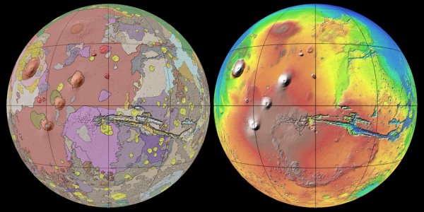 Red Planet: Global Geologic Map Of Mars Shows It's Older Than Thought