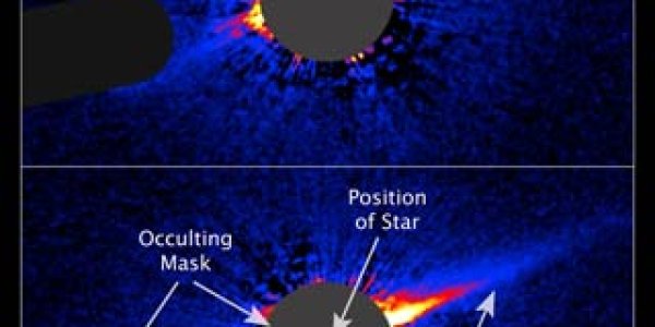 Astronomers Find Lopsided Debris Disk Around HD 15115