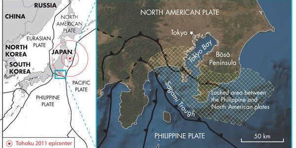 Stressing Faults From Slow-Slip Earthquakes May Portend Doom For Tokyo