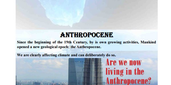 Anthropocene Epoch: How You Became More Powerful Than Nature