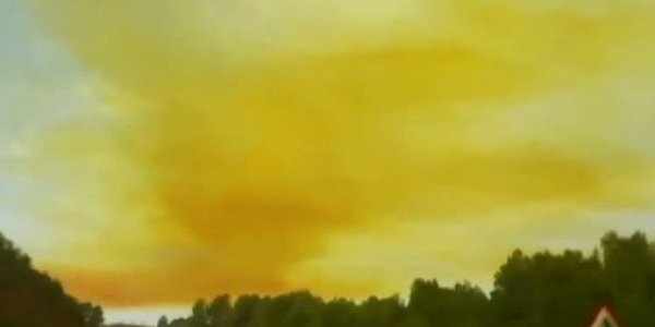 Toxic Cloud In Spain Caused By Rocket Fuel
