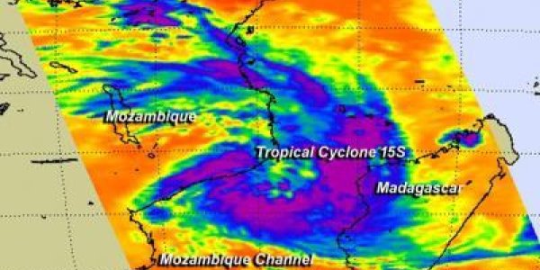 Tropical Cyclone 15S Forms In The Mozambique Channel