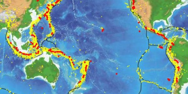 Ring Of Fire Tectonic Plate Is Cooling - And Shrinking