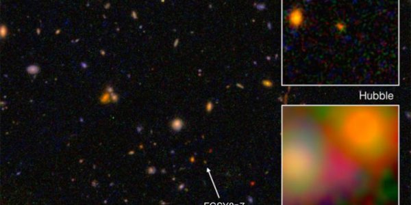 EGS8p7 Galaxy Is Almost As Old As The Universe