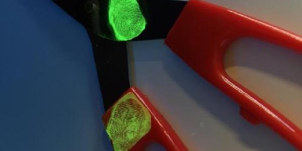 Glowing Fingerprints Fight Crime