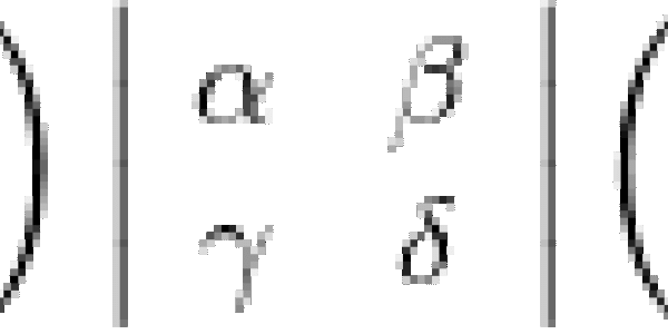 Solutions of Second-order Equations by ‘Determinant’