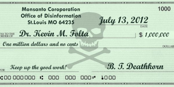 Thoughts From A "Shill For Monsanto"