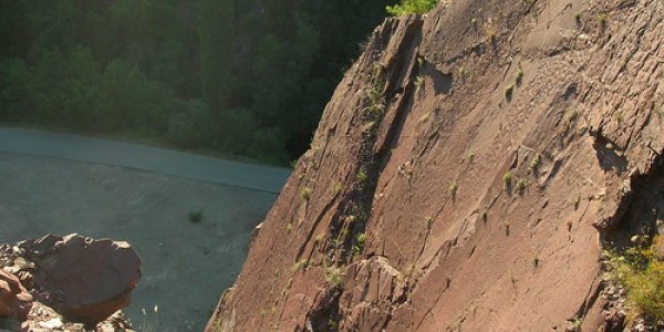 Monday Geology Picture: Tilted ripples in the Pyrenees