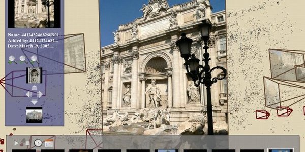 Photo software creates 3-D world