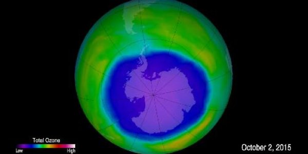 Annual Antarctic Ozone Hole Larger, Later In 2015