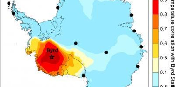 Byrd Station Temperature Data Shows Warming On West Antarctic Ice Sheet