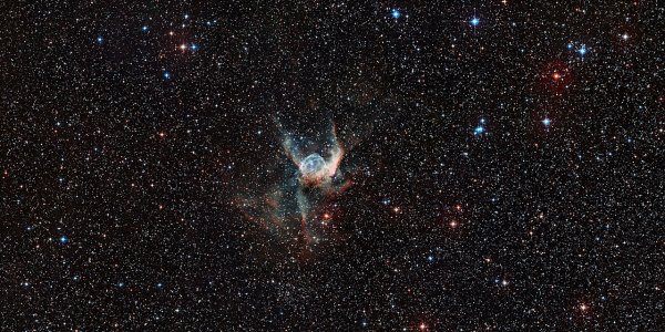 Thor’s Helmet Nebula Gets Close-Up During ESO 50-Year Celebration
