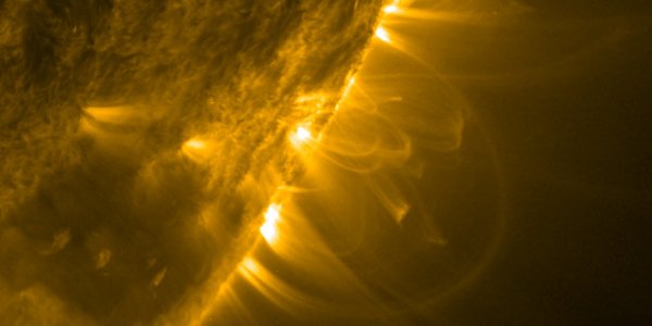 Coronal Loops And A Solar Optical Illusion