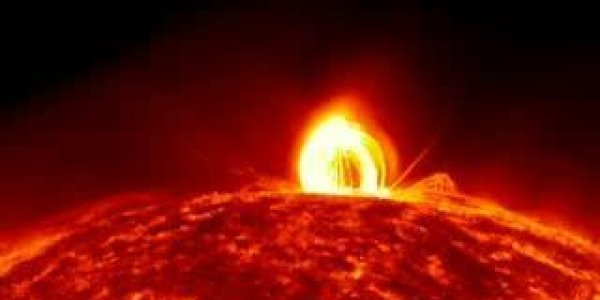 Some Coronal Rain On The Sun