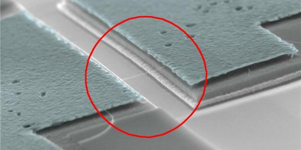 Nanosized Violin String Makes Sweet Physics Music