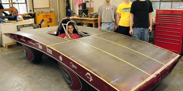 Sol Invictus - Solar-Powered, Student-Built Cross-Country Race Car Almost Ready To Go