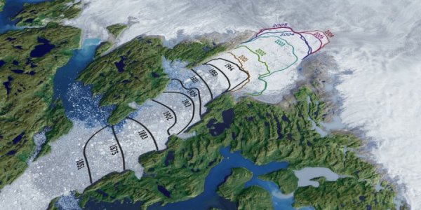 Sermeq Kujalleq - Jakobshavn Isbrae Retreat