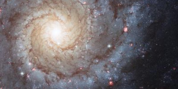 Holiday Wishes From Messier 74 And Hubble