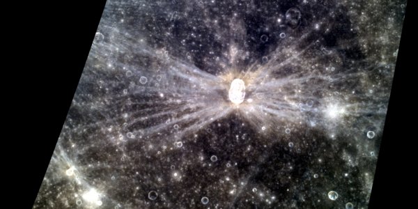 Your Weekend Dose Of Awesome: An Elliptical Crater On Mercury