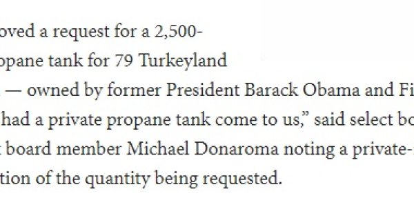 President Obama Is Getting Huge Propane Backup For When Solar Power Creates Brownouts In Martha's Vineyard