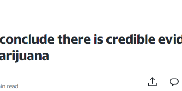 Federal Scientists Did Not Say Marijuana Is Medicine, Epidemiologists Did