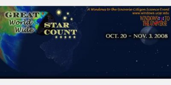 The Great World Wide Star Count - Astronomy Goes Global