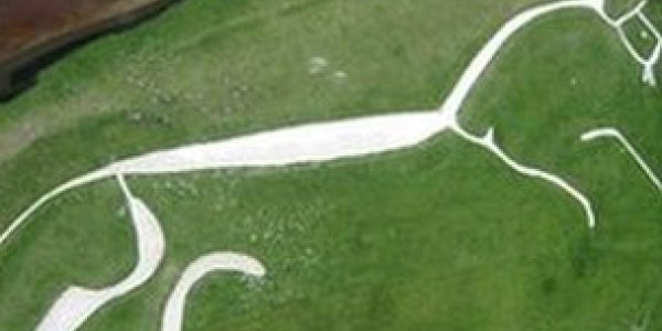 Uffington White Horse is actually a dog?