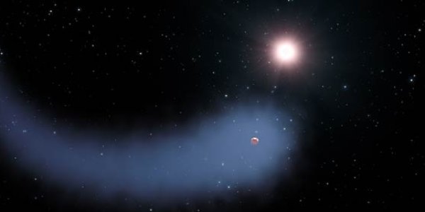 See The Atmosphere Being Stripped From A Neptune-sized Exoplanet