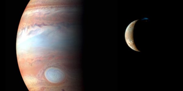 Horizons Fly-By Gives Spectacular View Of Jupiter Lightning