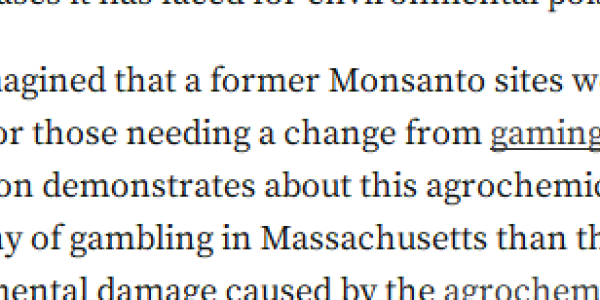 This Counterpunch Monsanto Conspiracy Theory Article Is Just A Veneer For Paid Gambling Sites
