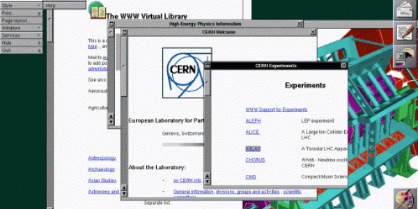 Happy  Birthday, World Wide Web, Born On This Day In 1991