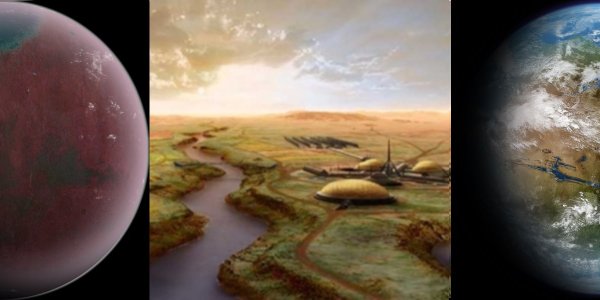 Imagined Colours Of Future Mars - What Happens If We Treat A Planet As A Giant Petri Dish?