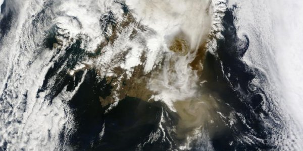 Grímsvötn Ash Plume