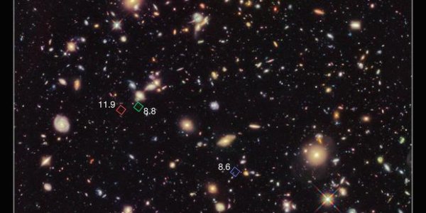 Found: 7 Primitive Galaxies Formed More Than 13 Billion Years Ago