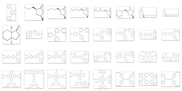 Word cloud inspires a new way to visualize chemical structures