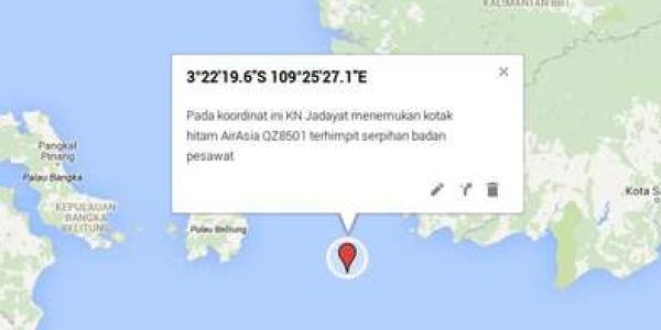 Air Asia Black Box Located